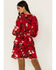 Image #4 - Band of the Free Women's Dolly Mini Dress, Red, hi-res