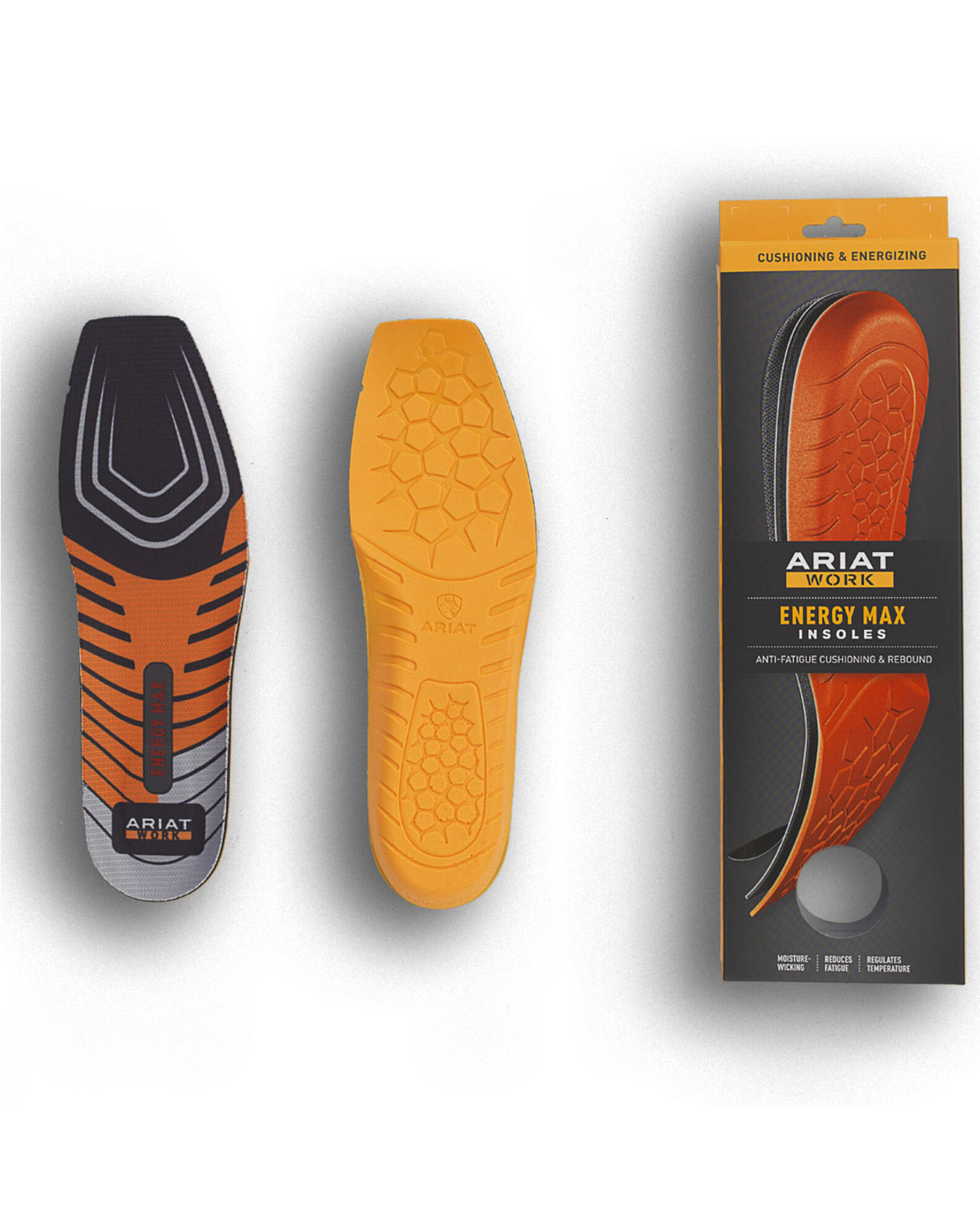 Ariat Men s Energy Max Work Wide Square Toe Insole 8.5 M