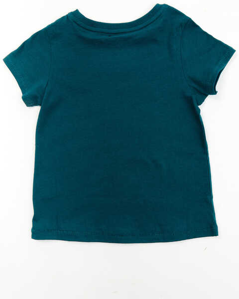 Image #3 - Shyanne Toddler Girls' Growing Up Cowgirl Graphic Tee, Deep Teal, hi-res