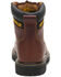 Image #4 - CAT Men's 6" Second Shift Lace-Up Work Boots - Steel Toe, Tan, hi-res