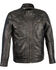 Milwaukee Leather Men's Sheepskin Moto Leather Jacket, Black, hi-res