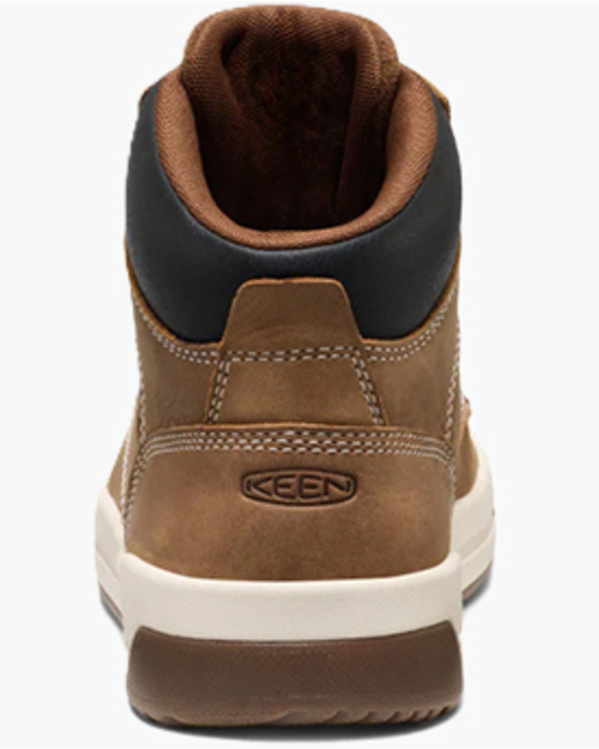 Image #3 - Keen Men's Gibson Moc Work Boots - Soft Toe, Brown, hi-res