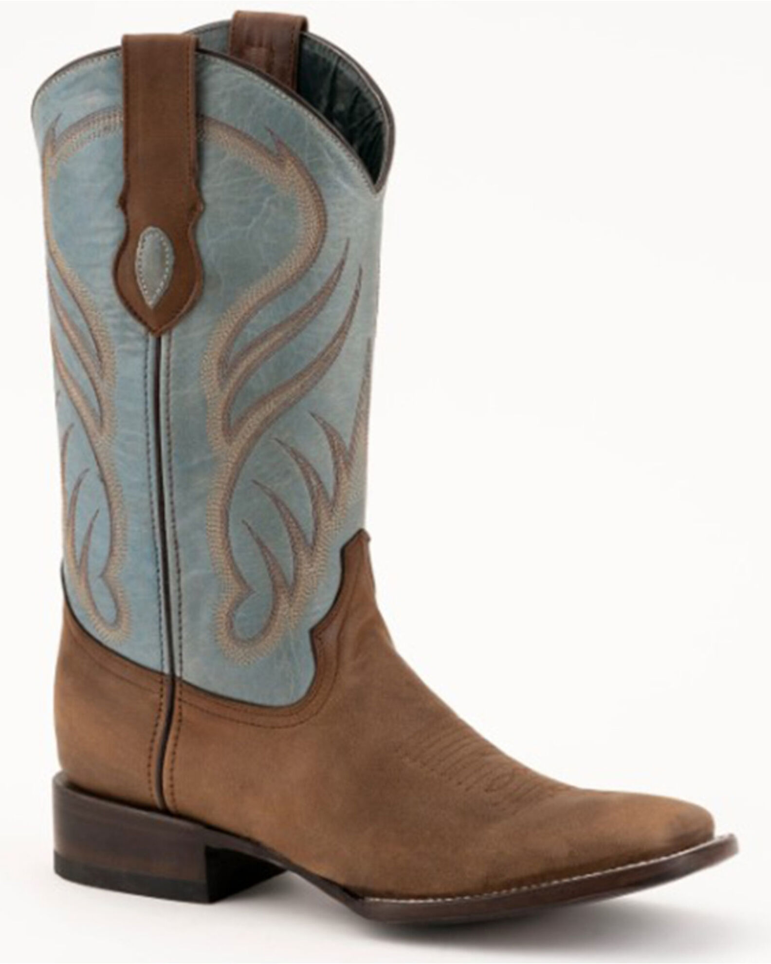 Men's ferrini boots square toe 2025