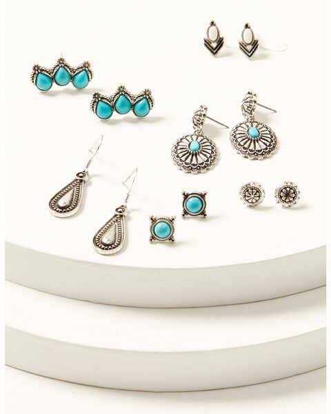 Image #1 - Idyllwind Women's Capehart Earring Set, Silver, hi-res