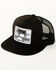 Image #1 - Lazy J Ranch Wear Men's Boot Barn Exclusive Bull Trap Ball Cap, Black, hi-res