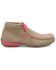 Image #2 - Twisted X Women's Tough Enough to Wear Pink Driving Mocs - Moc Toe, Distressed, hi-res