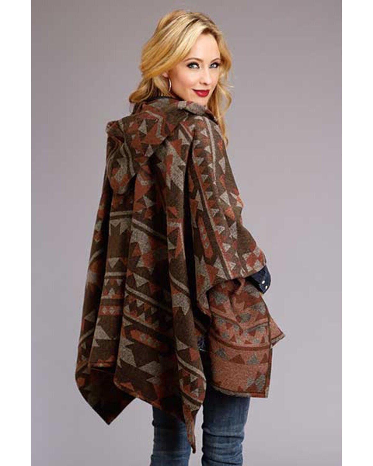 womens hooded blanket wrap