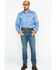 Carhartt Men's Flame Resistant Dry Twill Long Sleeve Work Shirt, Med Blue, hi-res