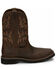 Justin Men's Driller Western Work Boots - Steel Toe, Tan, hi-res