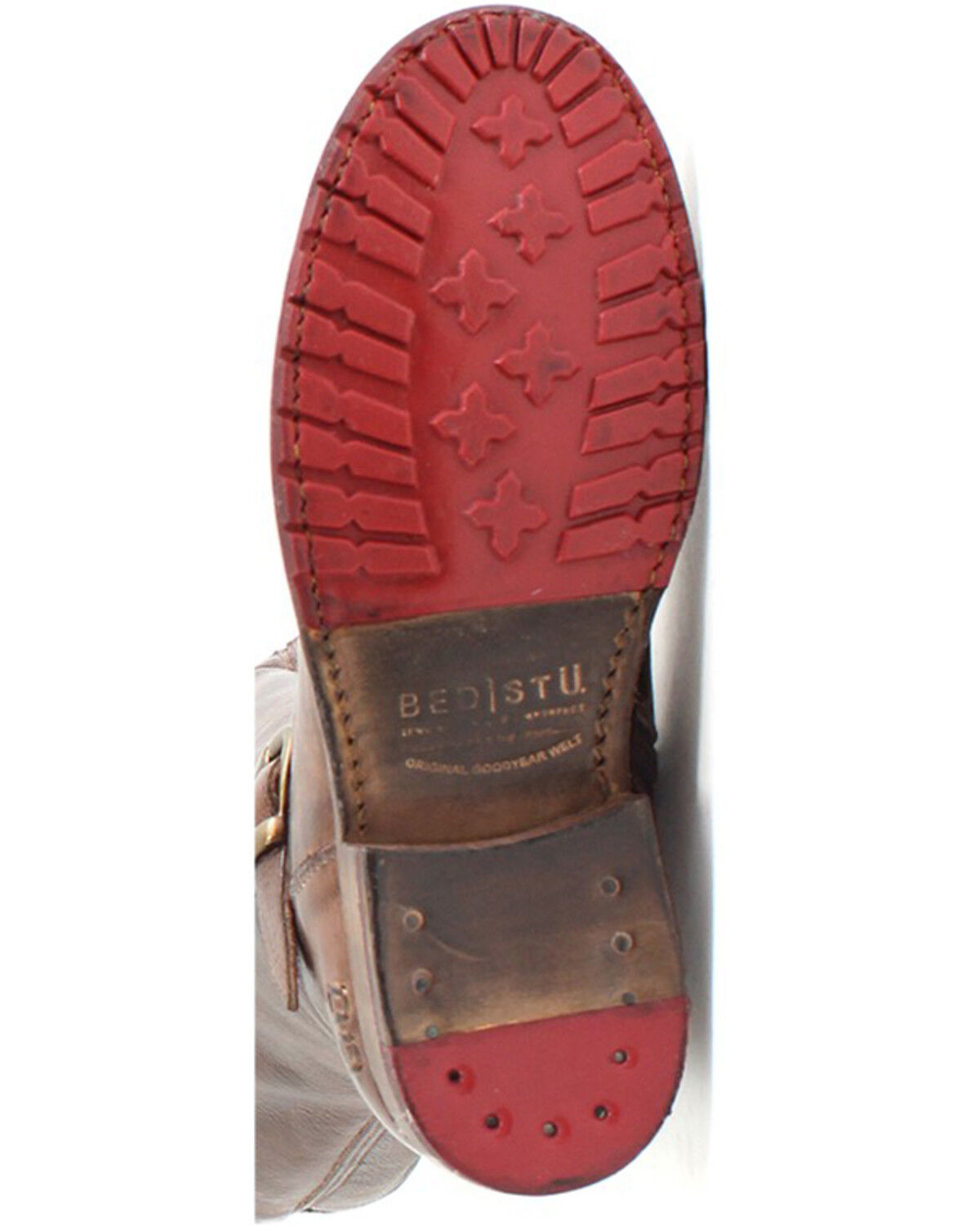 Image #3 - Bed Stu Women's Rustic Western Boots - Round Toe, Mahogany, hi-res