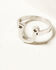 Image #4 - Shyanne Women's Horseshoe Ring Set - 3 Piece, Silver, hi-res