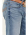 Image #2 - Wrangler 20X Men's Monarch Light Wash Slim Straight Stretch Denim Jeans, Light Wash, hi-res