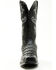 Image #4 - El Dorado Men's Exotic American Alligator Western Boots - Square Toe, Black, hi-res