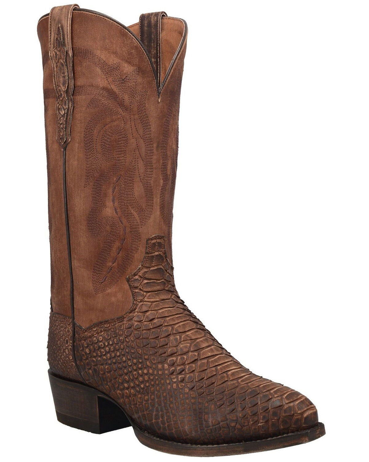 Dan Post Milwaukee Western Boot: Stivali Western Da Uomo In Pelle Nera, Punta Snip, Taglia 43 EU
