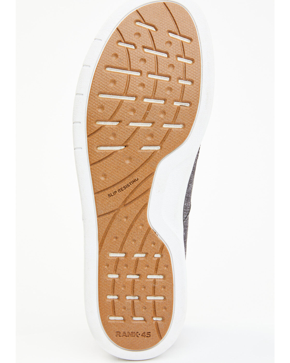 Image #7 - RANK 45® Men's Sanford Western Casual Shoes - Moc Toe, , hi-res