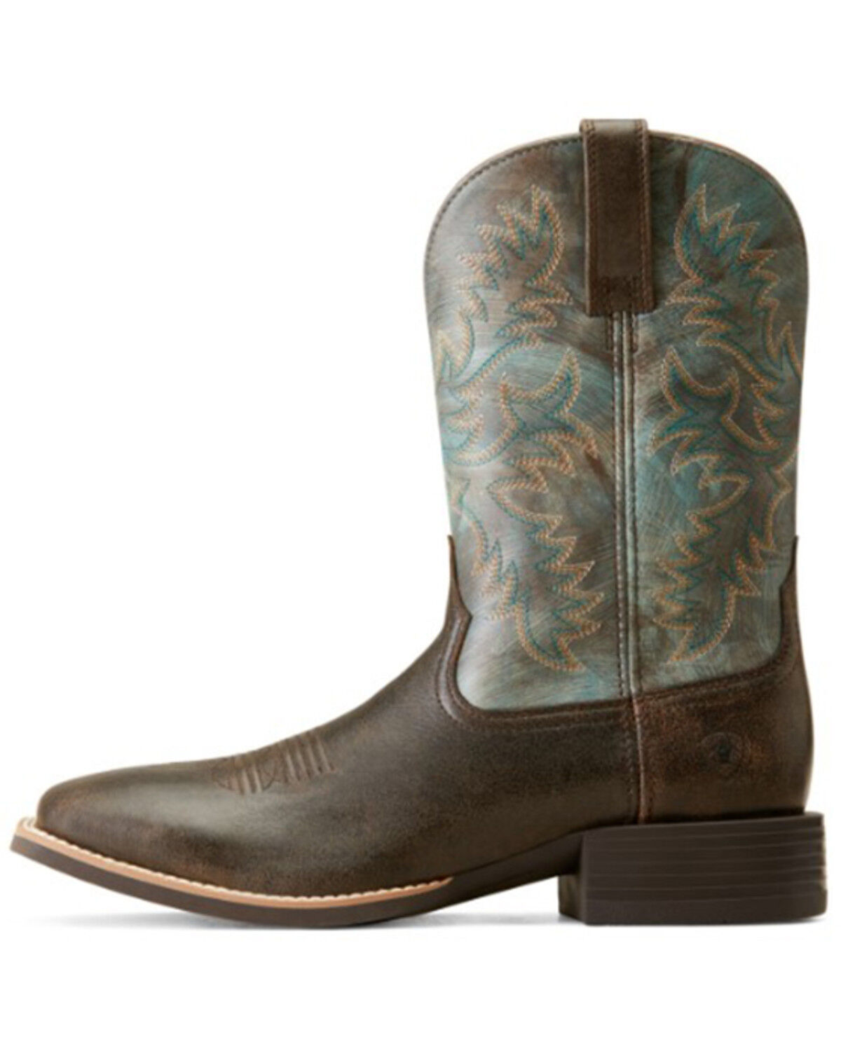 Image #2 - Ariat Men's Sport Latigo Western Performance Boots - Broad Square Toe, Brown, hi-res