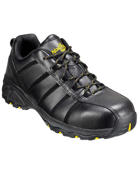 Image #1 - Nautilus Men's Athletic Work Shoes - Composite Toe, Black, hi-res