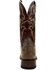 Dan Post Women's Karung Exotic Western Boots - Broad Square Toe, Brown, hi-res