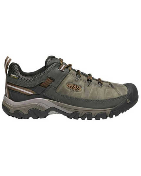 Image #2 - Keen Men's Targhee III Lace-Up Waterproof Hiking Boots - Soft Toe, Olive, hi-res