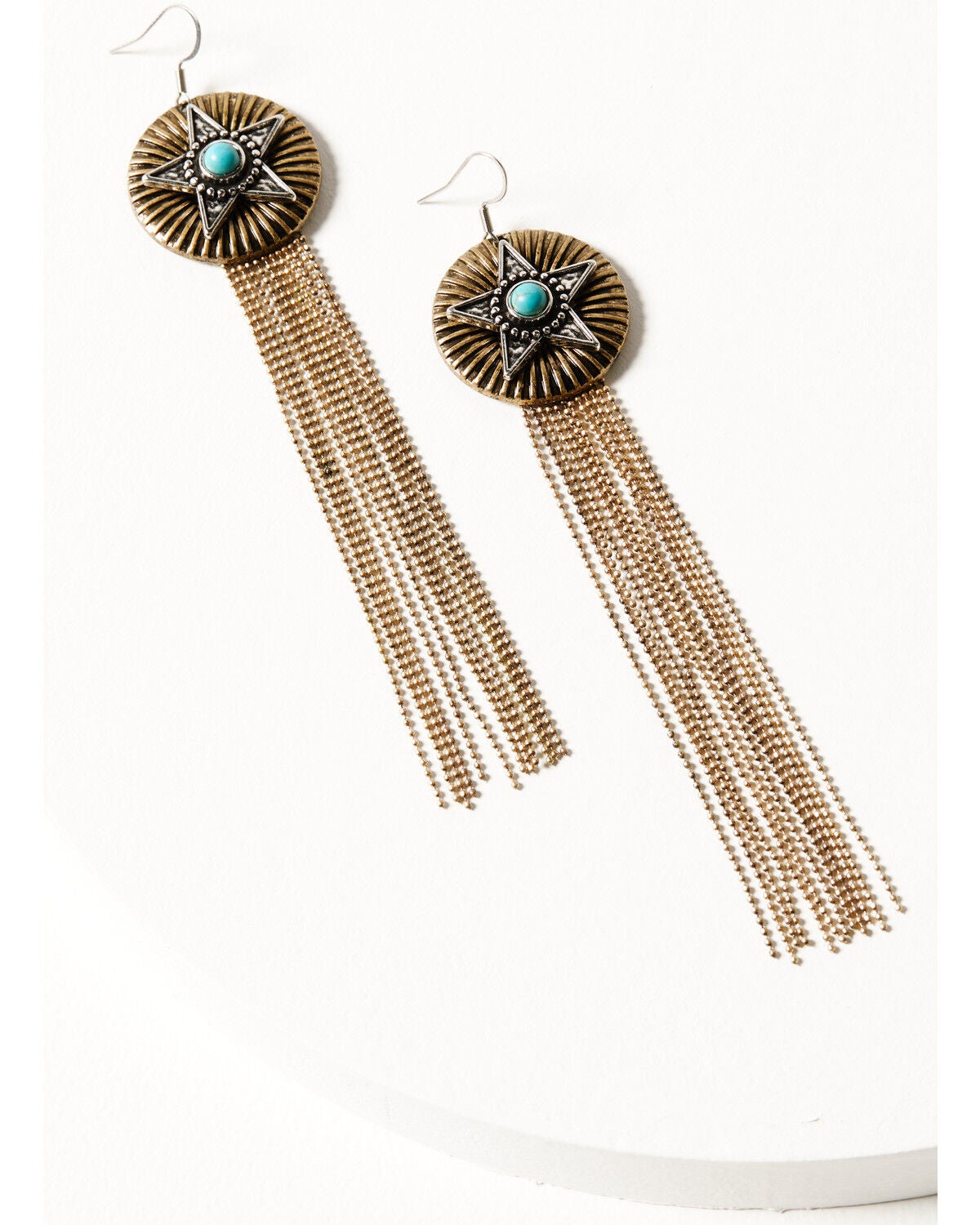Idyllwind Women's Montclair Star Fringe Earrings, Multi, hi-res