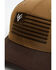 Image #2 - Hawx Men's American Flag Ball Cap, Brown, hi-res
