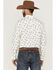 Image #4 - RANK 45® Men's Roughstock Paisley Geo Print Long Sleeve Button-Down Western Shirt, Cream, hi-res
