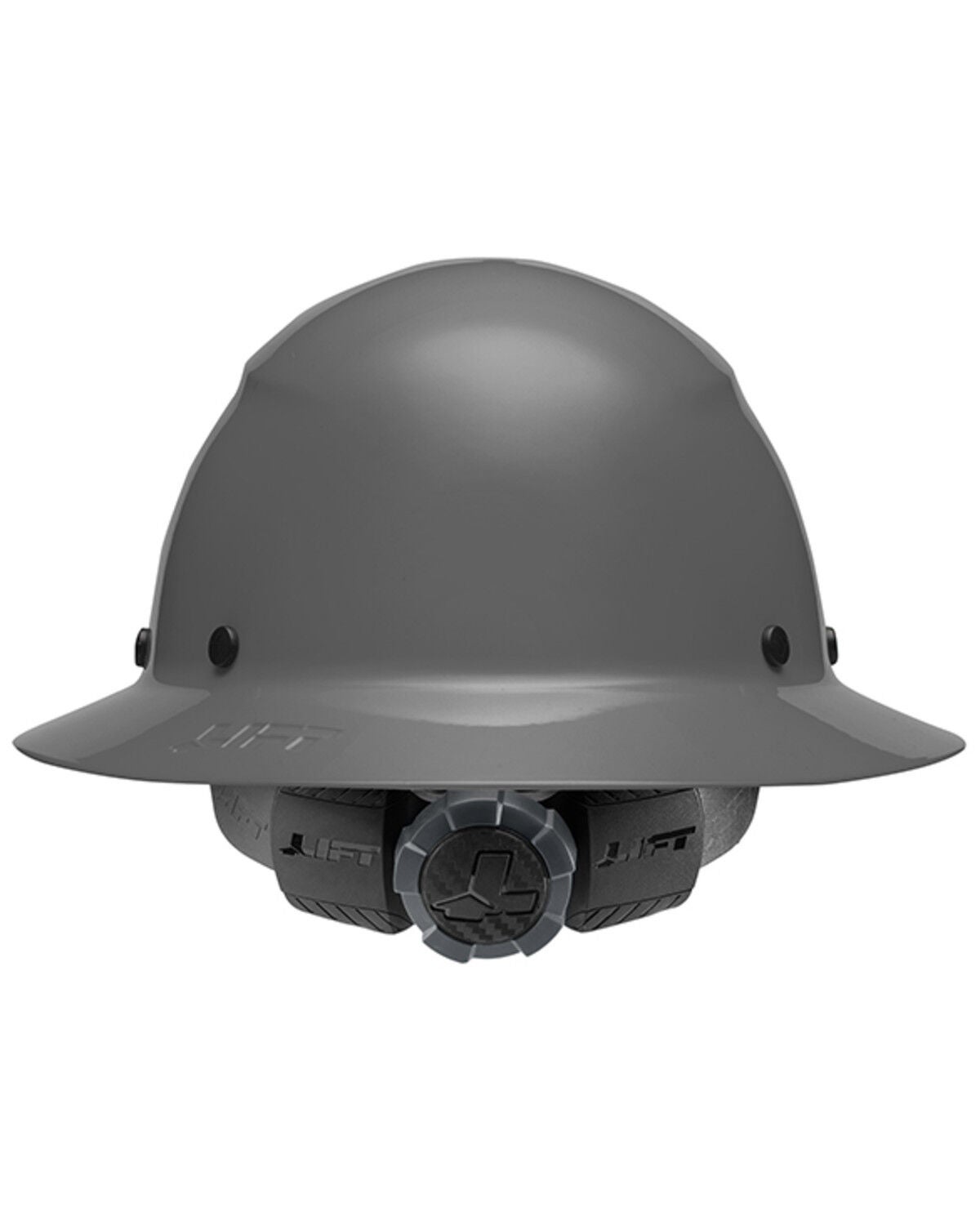 Image #4 - Lift Safety DAX Carbon Fiber White Full Brim Hard Hat, Grey, hi-res