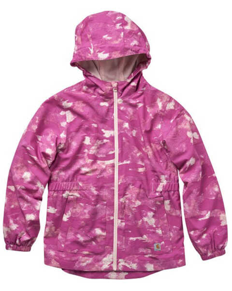 Carhartt Little Girls' Rugged Flex Ripstop Camo Jacket , Camouflage, hi-res