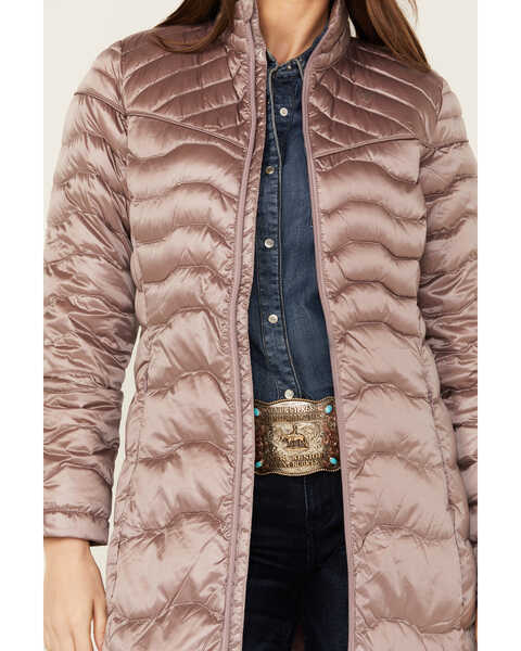Image #3 - Ariat Women's Ideal Down Parka Coat , Brown, hi-res
