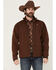 Image #1 - Ariat Men's Logo 2.0 Softshell Jacket, Brown, hi-res