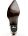 Image #7 - Old Gringo Women's Quiroga Western Booties - Snip Toe, Black/red, hi-res