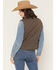 Image #4 - Outback Trading Co Women's Quilted Riding Vest, Brown, hi-res