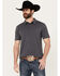 Hooey Men's Hot-Shot Polo, Dark Grey, hi-res