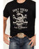 Image #3 - Cody James Men's Snake Bones Short Sleeve Graphic T-Shirt, Black, hi-res