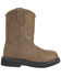 Georgia Boot Boys' Pull On Work Boots - Soft Toe, Brown, hi-res