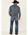 Image #4 - Cody James Men's Bullock Dark Wash Stretch Slim Straight Jeans, Blue, hi-res