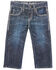 Cody James Toddler Boys' Night Hawk Medium Wash Mid Rise Stretch Relaxed Bootcut Jeans, Blue, hi-res