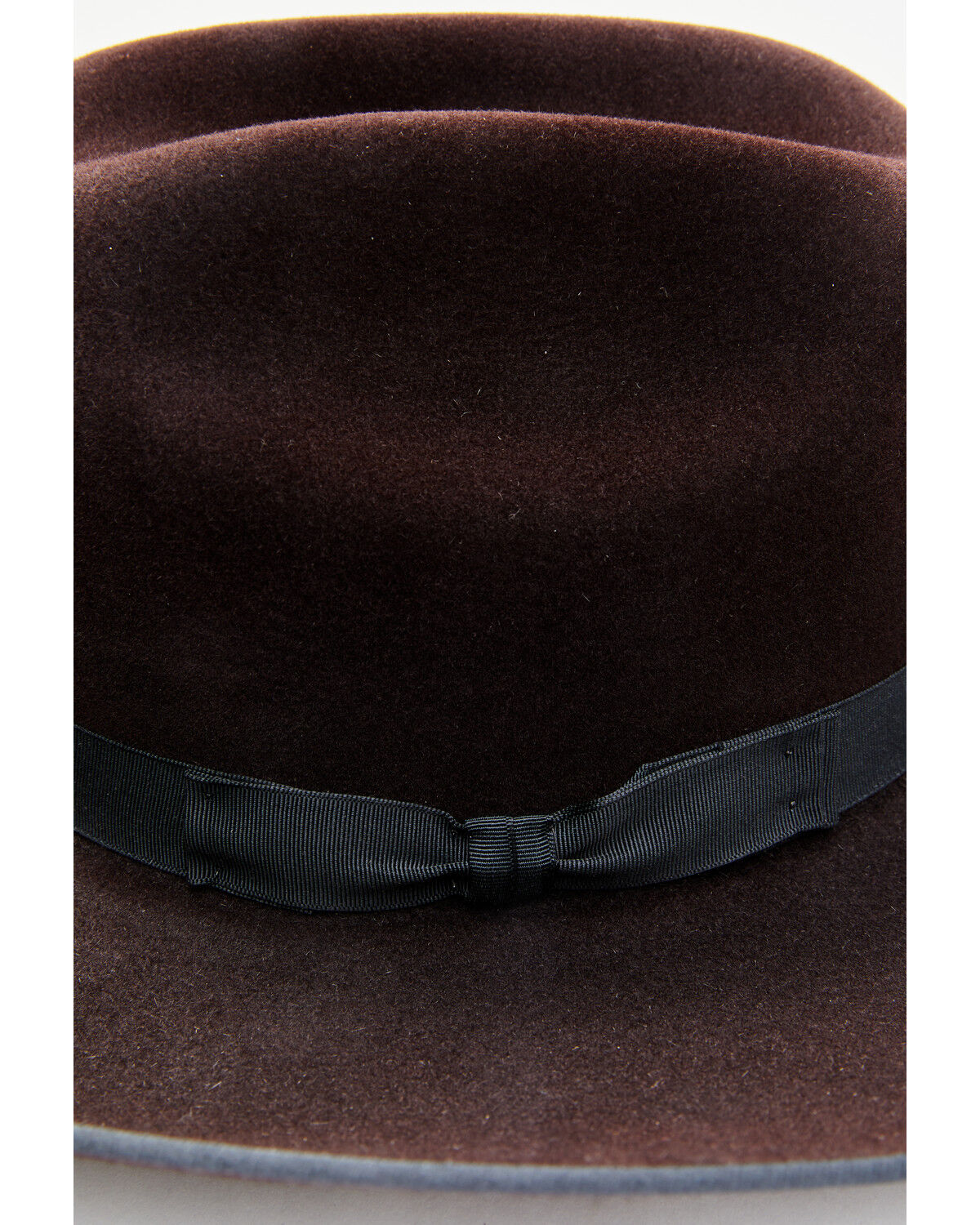 Image #2 - Serratelli 8X Felt Cowboy Hat, Black Cherry, hi-res