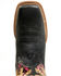 Dan Post Women's Asteria Floral Western Performance Boots -  Broad Square Toe , Black, hi-res