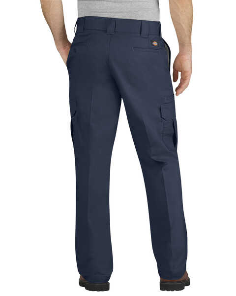 Dickies Men's Flex Regular Fit Straight Leg Cargo Pants, Navy, hi-res