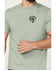 Image #3 - Brixton Men's Vive Libre Short Sleeve Graphic T-Shirt , Medium Green, hi-res