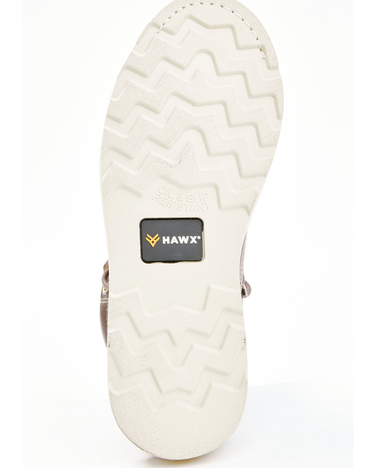 Image #7 - Hawx Men's USA Wedge Value Work Boots - Steel Toe, Brown, hi-res