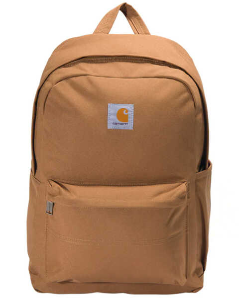 Image #1 - Carhartt Brown 21L Laptop Backpack, Brown, hi-res