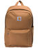 Carhartt Brown 21L Laptop Backpack, Brown, hi-res