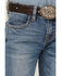 Image #2 - Rock & Roll Denim Girls' Pocket Bootcut Jeans, Blue, hi-res