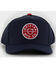 Brixton Men's Crest Netplus Snapback , Navy, hi-res