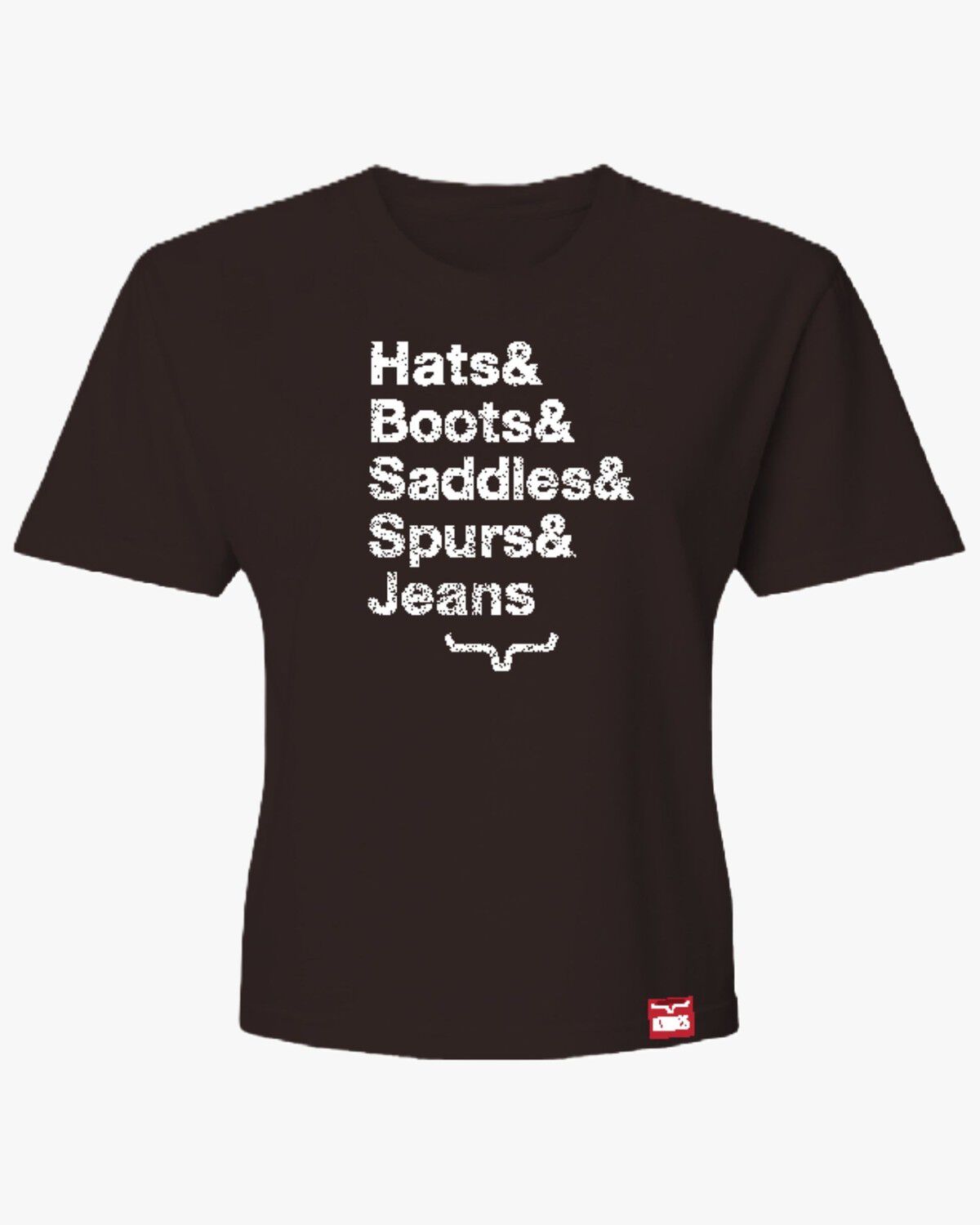 Image #1 - Kimes Ranch Women's Hat and Boot Short Sleeve Graphic Tee, Black, hi-res