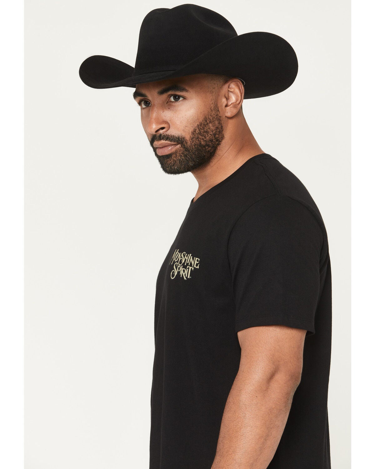 Image #3 - Moonshine Spirit&reg; Men's Golden Luster Short Sleeve Graphic T-Shirt, Black, hi-res