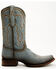 Image #2 - Corral Men's Suede Western Boots - Square Toe, Blue, hi-res