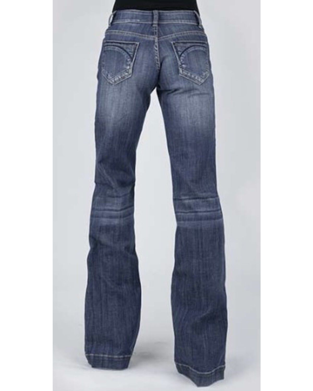 Stetson Women's 214 Trouser Jeans, Blue, hi-res